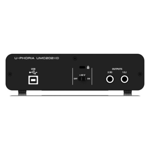 Mikrofon Behringer UMC202HD 24-BIT/192KHZ Midas Preamfi 2×2 USB Ses Kartı Tem Teknoloji 14