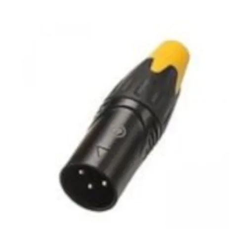 Konnektörler Losen LA1129BG XLR 3-Pin Erkek Konnektör Altın Kaplama Fiş Tem Teknoloji 11