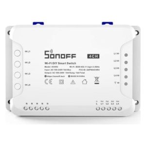 Akıllı Ev Sistemleri Sonoff 4ch-R3 Smart Switch 4 Kanallı Röle Kartı Tem Teknoloji