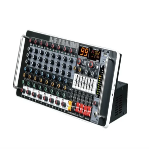 Cami Sistemleri Ssp Audio PM12R 12 Kanal 2x650W Amfili Rack Mikser Tem Teknoloji 11