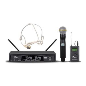 Telsiz Mikrofonlar Ssp Audio WM602/3H El+Kafa Kablosuz Mikrofon Seti Tem Teknoloji