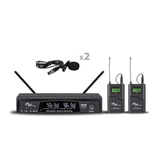 Telsiz Mikrofonlar Ssp Audio WM602/LL Çift Yaka Kablosuz Mikrofon Seti Tem Teknoloji 11