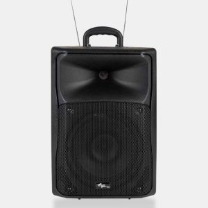 Hoparlörler Ssp Audio ES12A 12 inç 30W LCD Ekranlı 2 Yollu Portatif Aktif Kabin Tem Teknoloji