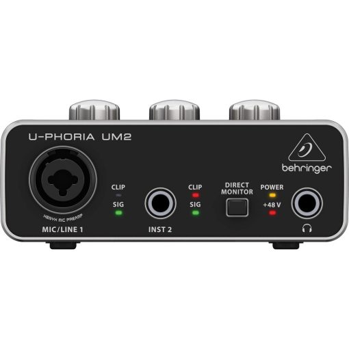 Stüdyo Paket Sistemler Behringer U Phoria Studio Stüdyo Kayıt Paketi C1 Kondenser Mikrofon + Um2 Ses Kartı + HPS5000 Stüdyo Kulaklık Tem Teknoloji 12