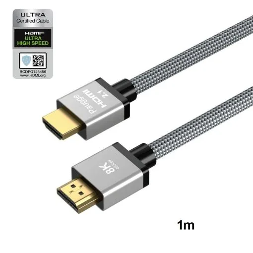 Görüntü Paugge Ultra Sertifikalı 8K@60Hz, 4K@120Hz, 4K@60Hz Hdmi 2.1 Kablo – 1 Metre Tem Teknoloji 11