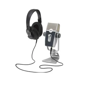 Stüdyo Mikrofonları Akg Podcaster Essentials Lyra Mikrofon ve K371 Kulaklık Set Tem Teknoloji