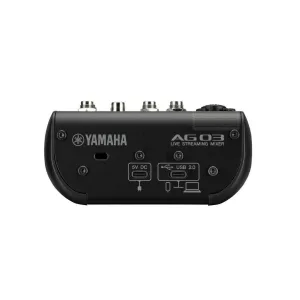 Ses Mikserleri Yamaha AG 03 MK2 3 Kanallı Usb Mikser (Siyah) Tem Teknoloji 2