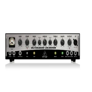 Enstruman Amplifikatör Behringer Ultrabass BX2000H 2000 Watt Bas Kafası Tem Teknoloji