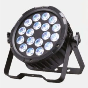 Işık Sistemleri Ssp Slimpar 18Eco RGBWAUV 6in1 Led Wash Light Tem Teknoloji