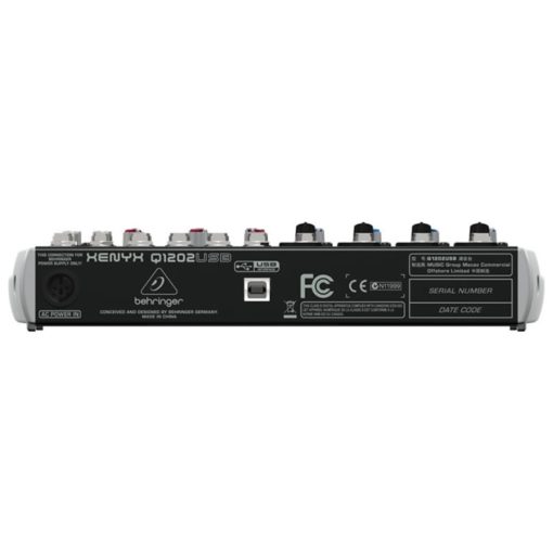 Ses Mikserleri Behringer -Xenyx Q1202USB 12 Kanallı USB Deck Mikser Tem Teknoloji 12
