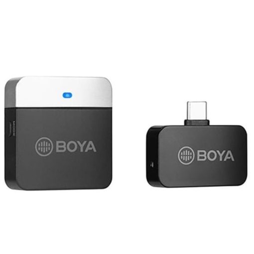 Telsiz Mikrofonlar Boya BY M1LV U Type-c Kablosuz Mikrofon Tem Teknoloji 11