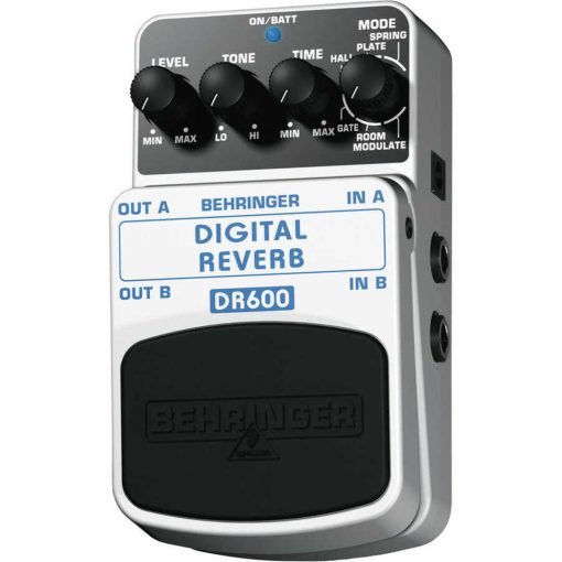 Stüdyo Efekt Cihazları Behringer DR600 Dijital Reverb Stompbox Pedal Tem Teknoloji 12
