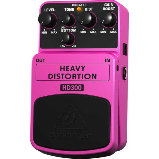Stüdyo Efekt Cihazları Behringer HD300 Heavy Distortion Pedal Tem Teknoloji 12