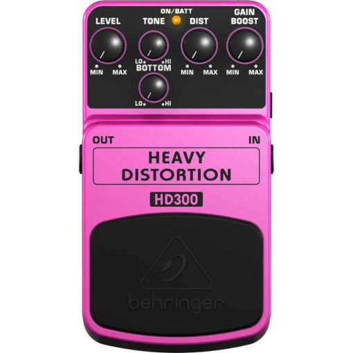 Stüdyo Efekt Cihazları Behringer HD300 Heavy Distortion Pedal Tem Teknoloji 11