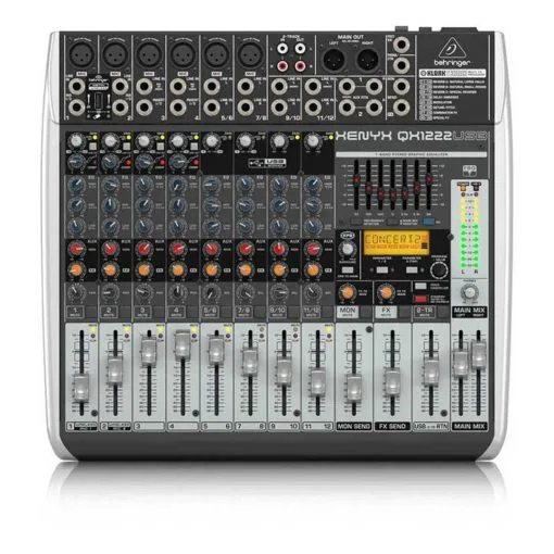 Ses Mikserleri Behringer QX1222USB 16 Kanal Efektli Mikser Tem Teknoloji 11