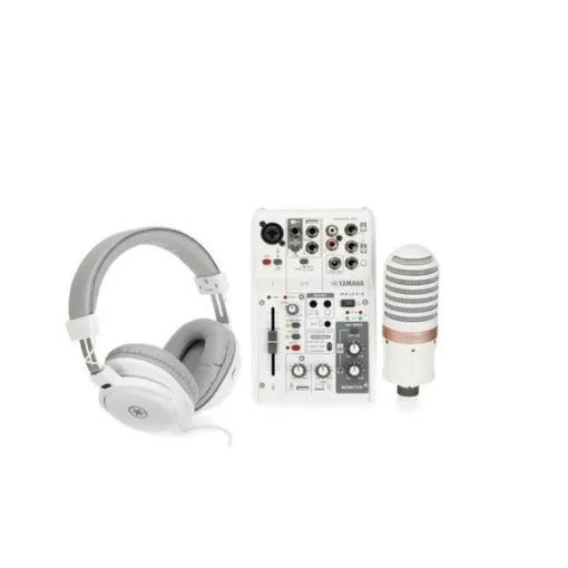 Stüdyo Paket Sistemler Yamaha AG03 Mk2 WH LSPK Canlı Yayın Seti (Beyaz) Tem Teknoloji 11