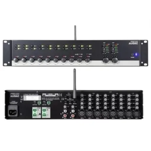 Anons & Yayın Sistemleri Audac PRE220 Preamp Mixer 8 Giriş 2 Stereo Çıkış Tem Teknoloji 11