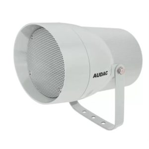 Hoparlörler Audac HS121 4″ 20W/100V Full Range Dış Ortam Projektör Hoparlör, Ip65 Tem Teknoloji