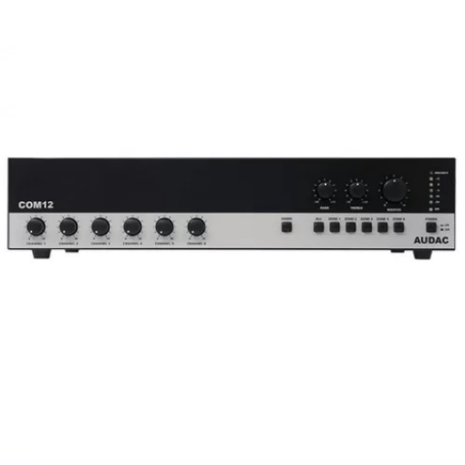 Ses Mikserleri Audac COM12MK2 120W/100V Mixer-Ampli, +48V, Priority Tem Teknoloji 11