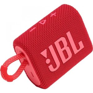 Hoparlörler JBL Go 3 Taşınabilir Su Geçirmez Bluetooth Hoparlör Kırmızı Tem Teknoloji