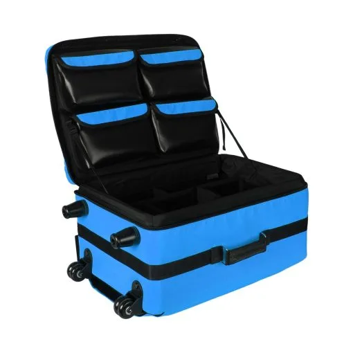 Çanta Venom Premium Suitcase Mavi – 55 Lt Tem Teknoloji 12
