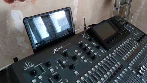Standlar Behringer X32 Mixer İçin Özel Tasarım Tablet Standı (Model1) Tem Teknoloji 14