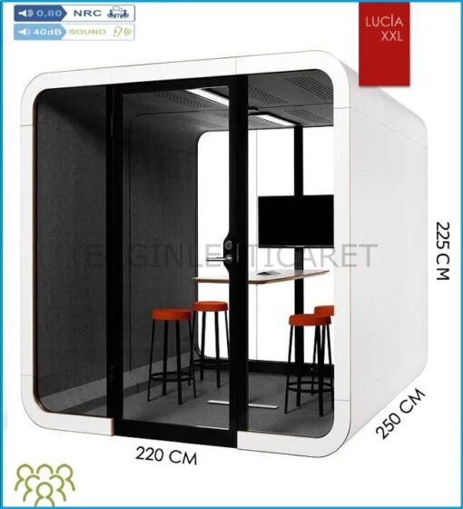 OFİS POD KABİNLER TOPLANTI POD KABİN XXL Tem Teknoloji 11