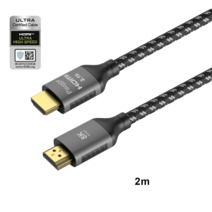 Paugge Ultra Sertifikalı HDMI® 2.1b Kablo - 2 Metre