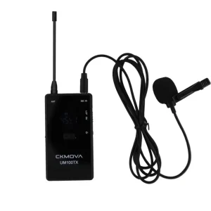 Ckmova UM100 Kit-1 Ultra Kompakt 3.5mm Çıkışlı 1 Alıcı 1 Vericili Uhf Kablosuz Yaka Mikrofon Seti Ckmova UM100 Kit-1 Ultra Kompakt 3.5mm Çıkışlı 1 Alıcı 1 Vericili Uhf Kablosuz Yaka Mikrofon Seti 5