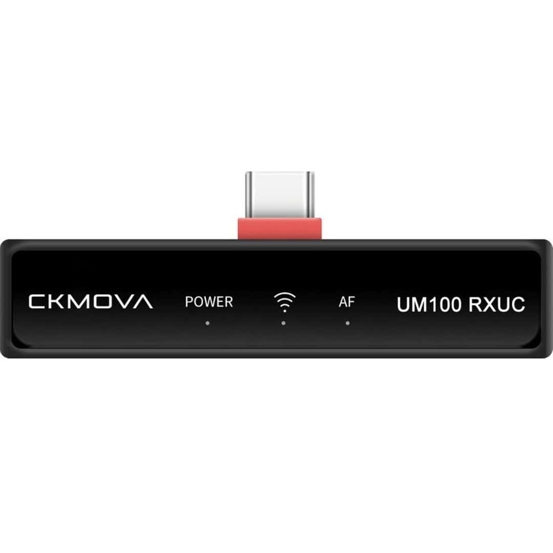 CKMOVA UM100 Kit-4 Ultra Kompakt Type-C Girişli 1 Alıcı 2 vericili UHF Kablosuz Yaka Mikrofon Seti CKMOVA UM100 Kit-4 Ultra Kompakt Type-C Girişli 1 Alıcı 2 vericili UHF Kablosuz Yaka Mikrofon Seti 2